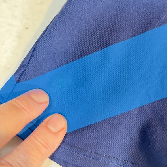 DKNY Donna Karan Swim Top Woman XS Padded Bra Spandex Stretch Bold Geo Stripes - Picture 6 of 15